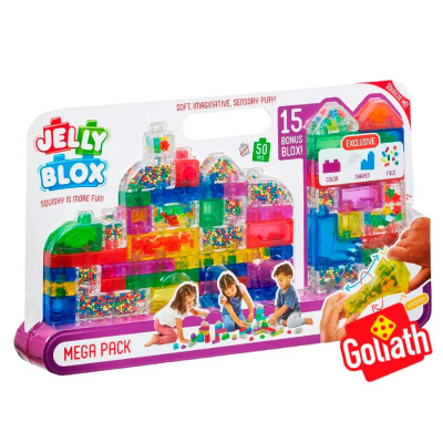 Конструктор мягкий Jelly Blox 50 деталей Goliath 936767.004 1